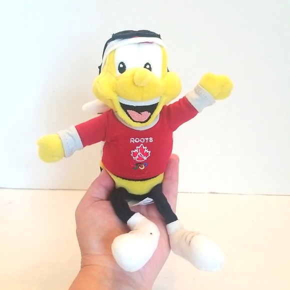 Vintage General Mills Honey Nut Bee Olympic Roots Canada Plush - Picture 2 of 9